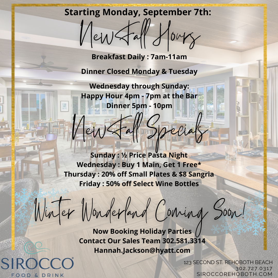 New hours update